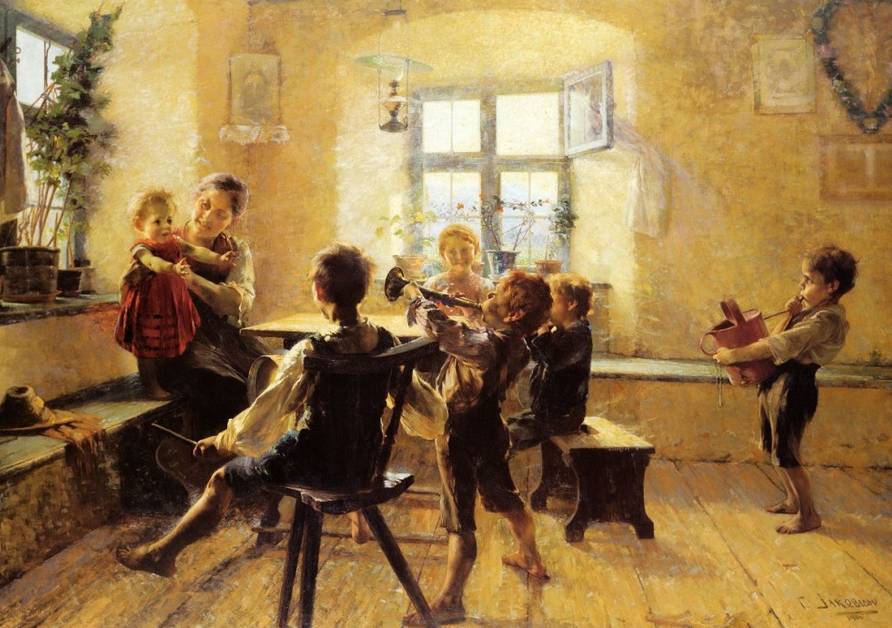 Γεώργιος Ιακωβίδης, «Παιδική Συναυλία», 1894