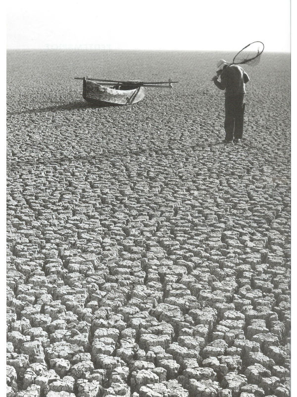 Στην αποξηραμένη λίμνη Κάρλα, 1962
