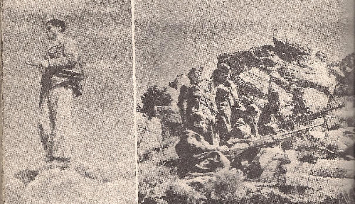 Φωτογραφία από την ανατύπωση του λευκώματος “Στα τρίχρονα του Δημοκρατικού Στρατού Ελλάδας 28/10 1946 - 28/10/1948”