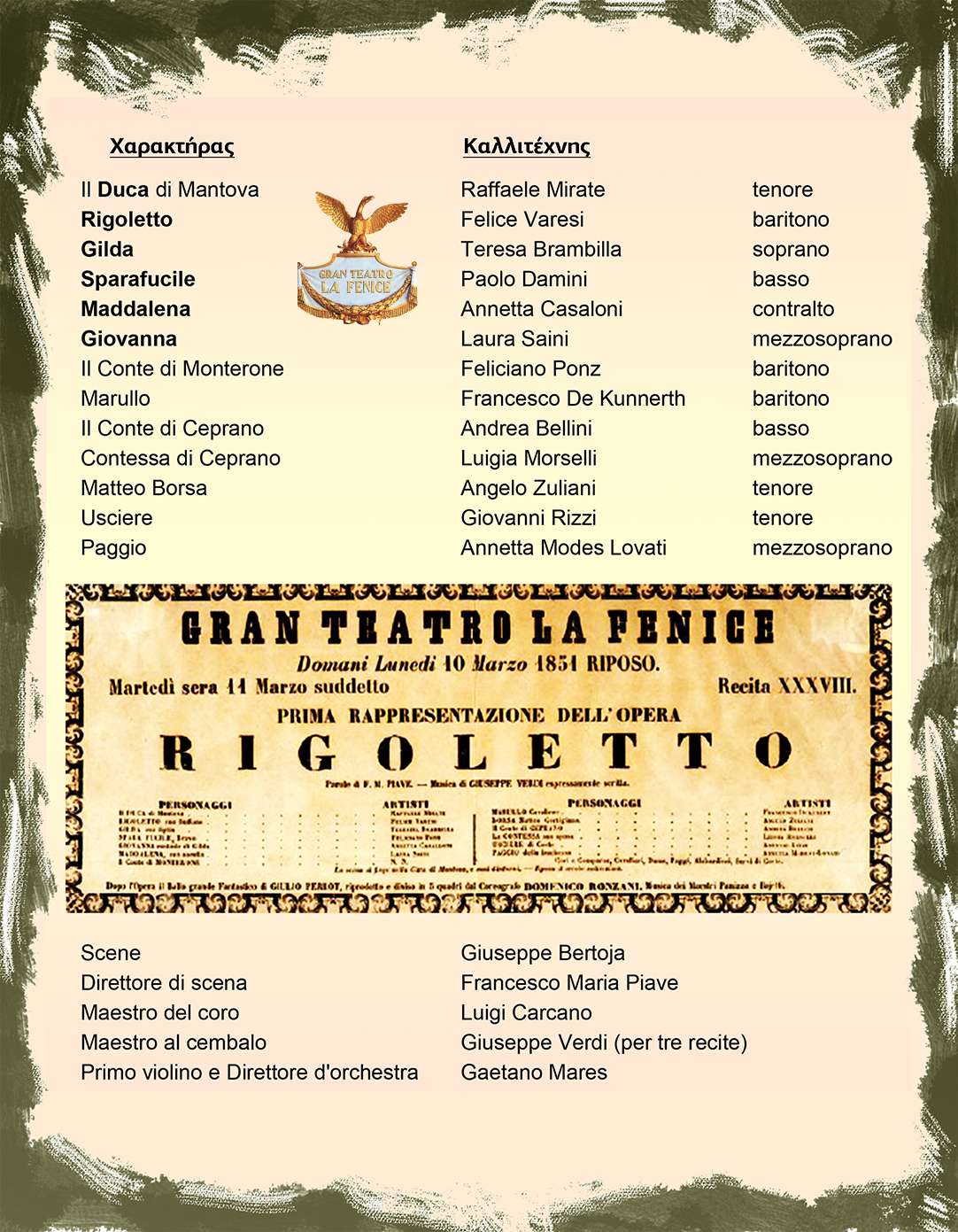 Rigoletto 1η La Fenice