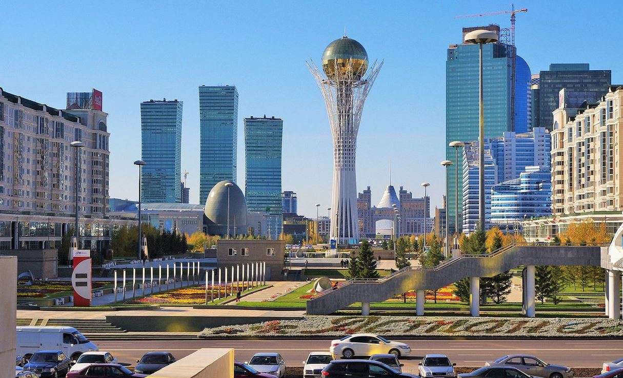 πρωτεύουσα του Καζακστάν Αστανά Central Downtown Astana