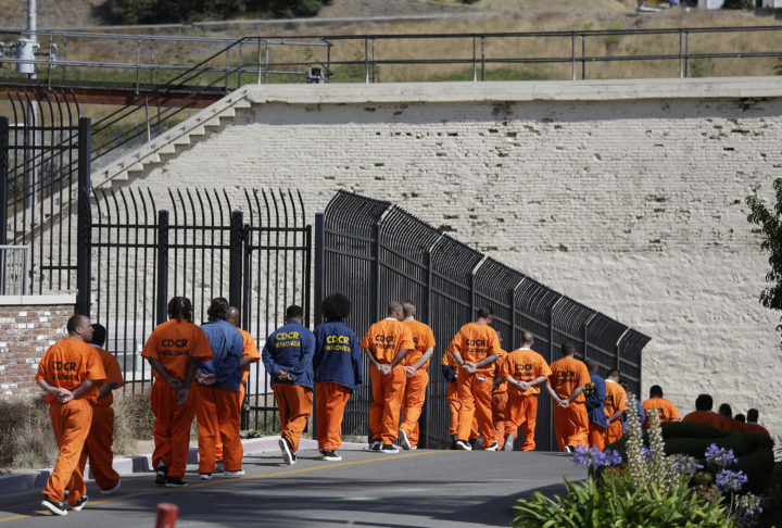 Κρατούμενοι καταδικασμένοι σε θάνατο στην φυλακή San Quentin στην Καλιφόρνια περιμένοντας την εκτέλεσή τους