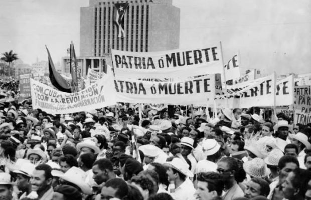Primero de Mayo Patria o Muerte en el año 1960