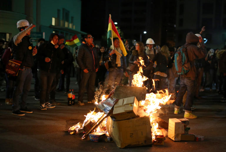 Bolivia διαδηλώσεις