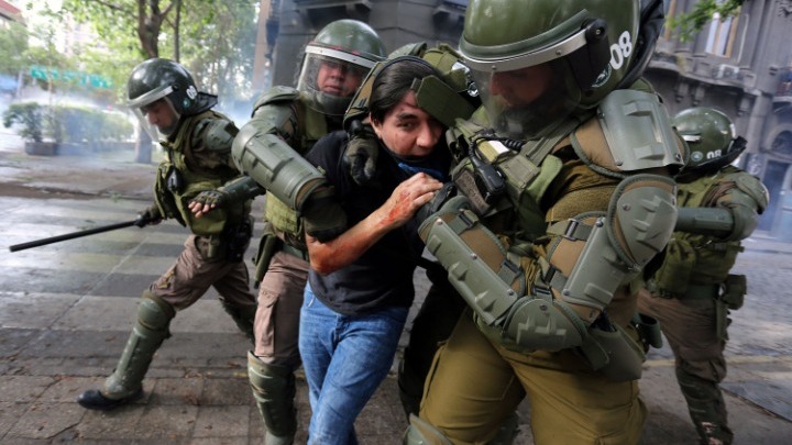 Chile represión