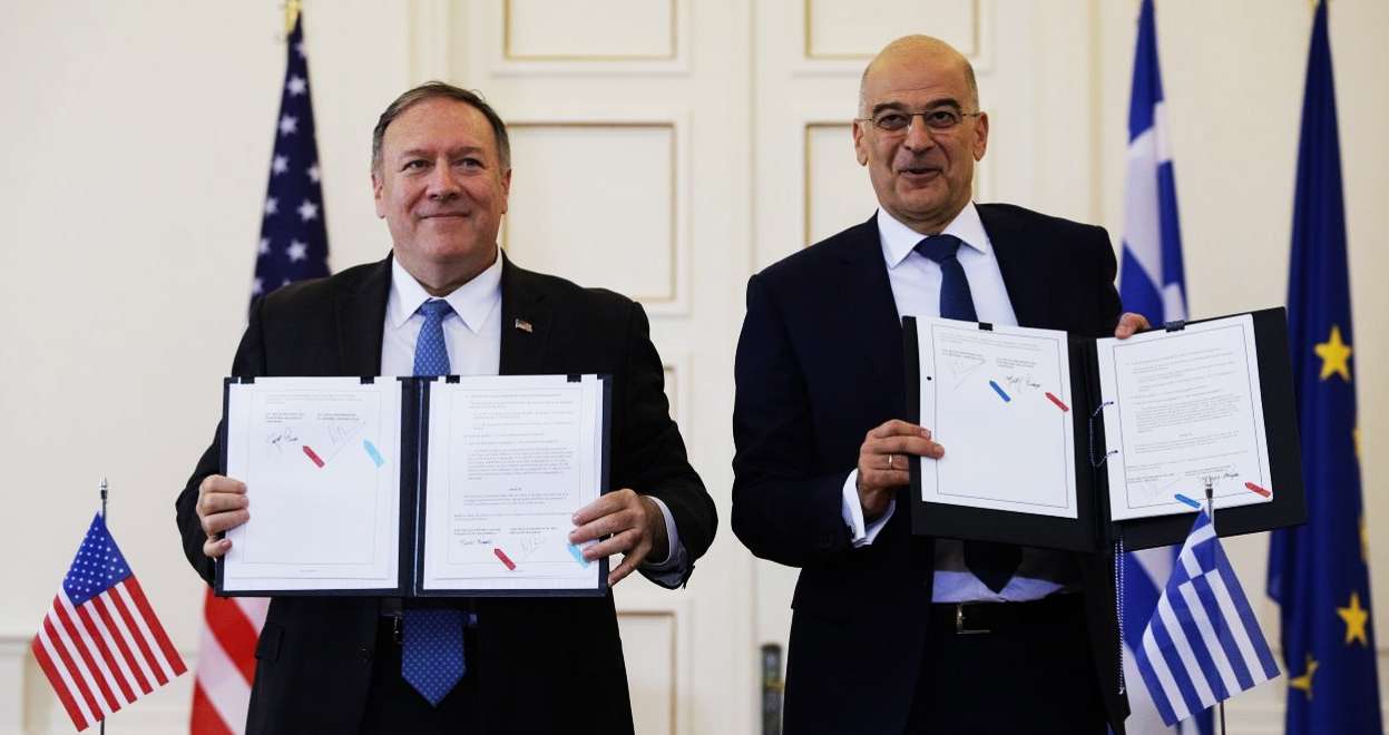 Πρωτόκολλο Τροποποίησης Συμφωνίας Αμοιβαίας Αμυντικής Συνεργασίας Ελλάδας ΗΠΑ κατάπτυστη Συμφωνία ΝΔ Δένδιας Πομπέο