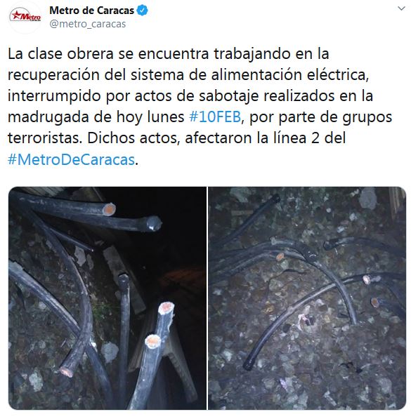 ataque Metro de Caracas 