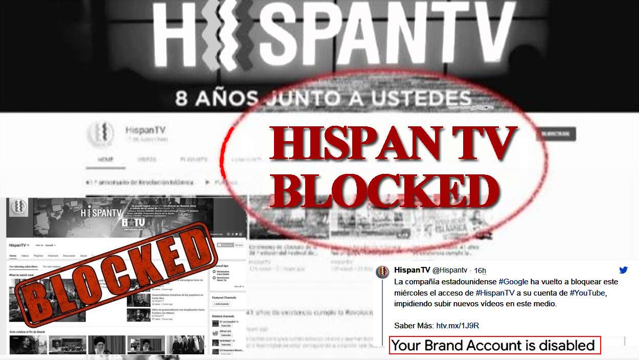 Google φιμώνει πάλι την HispanTV
