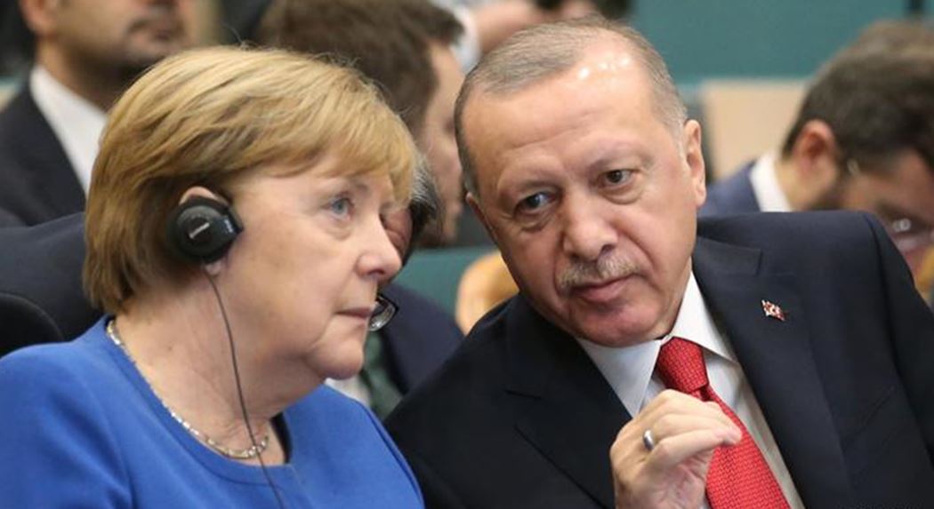 Merkel Μέρκελ Ρετζέπ Ταγίπ Ερντογάν Recep Tayyip Erdoğan
