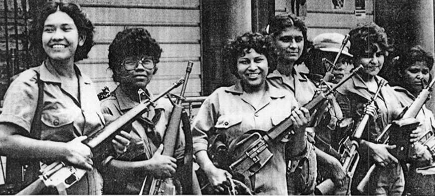 Madre hija hermana companera y camarada revolucionaria Salvadoreña
