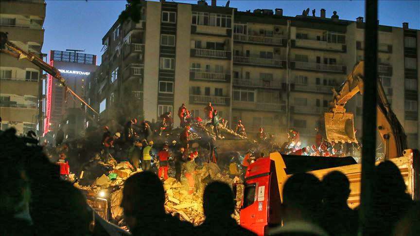 39 νεκροί Τουρκία Σμύρνη σεισμός