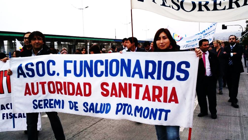 Federación de Asociaciones de Funcionarios de la Salud manifestacion