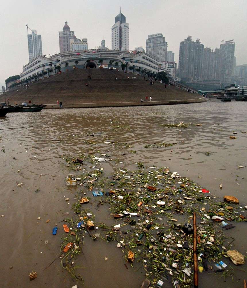 Yangtze River in Chongqing China