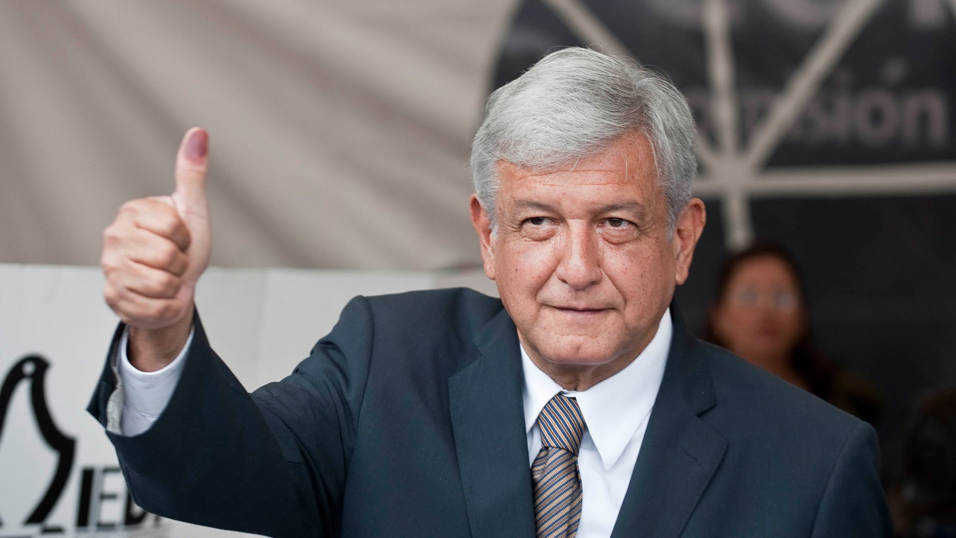 Andrés Manuel López Obrador Άντρες Μανουέλ Λόπες Ομπραδόρ
