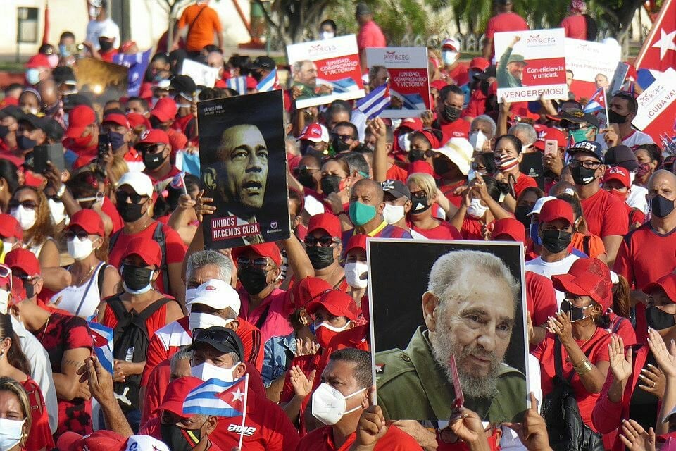 Todo el pueblo se levanta por la soberanía la defensa y la seguridad de Cuba 1