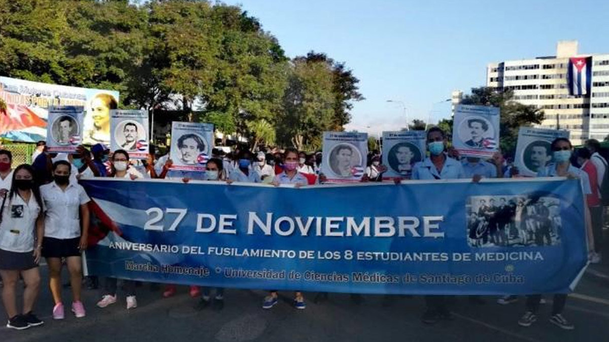 διαδήλωση στήριξης της επανάστασης 27 Νοε 21 cuba marcha unida 3