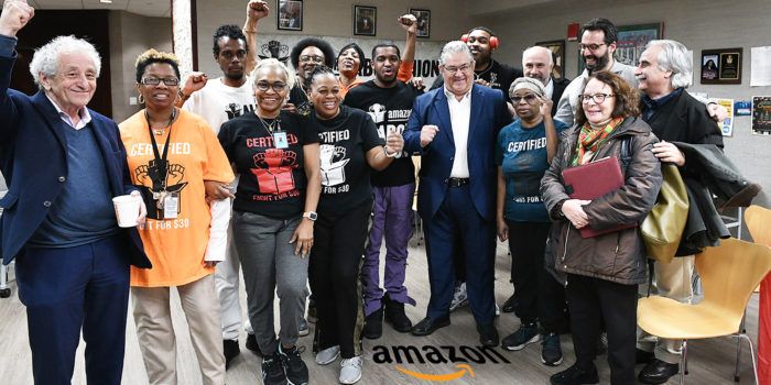 Συνάντηση Δημ. Κουτσούμπα με το Συνδικάτο εργαζομένων της Amazon στις ΗΠΑ φωτο_Video