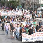 Μαζική απεργιακή συγκέντρωση στην Αθήνα — Αυξήσεις στους μισθούς τώρα