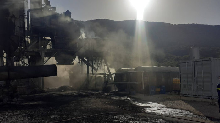 Αγρίνιο: Νεκρός εργάτης από φωτιά σε εργοτάξιο πίσσας